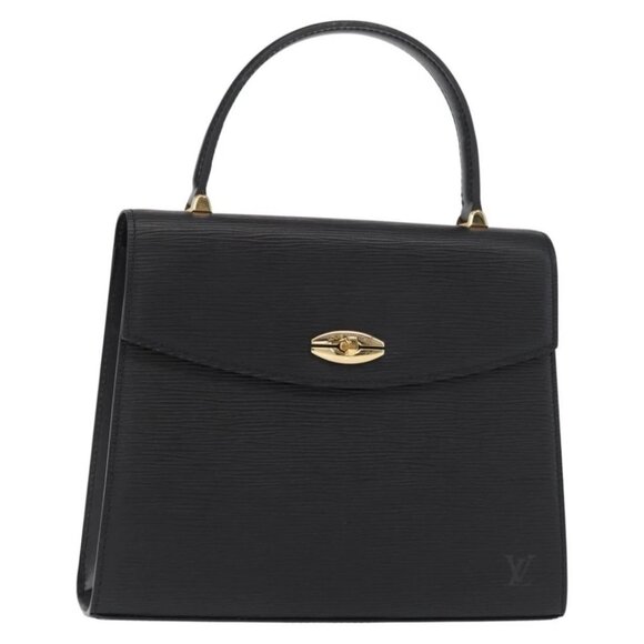 Louis Vuitton Handbags - LOUIS VUITTON Epi Malesherbes Hand Bag Black